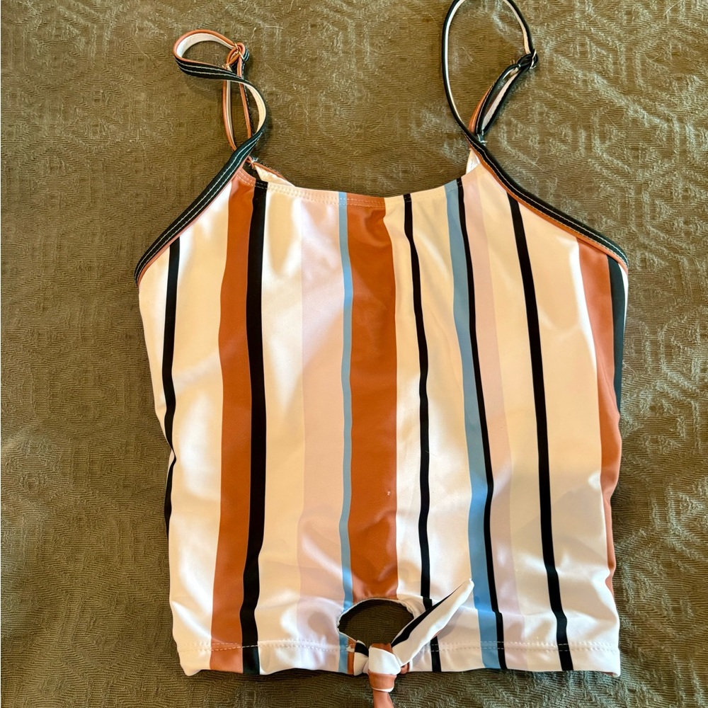 Striped Multicolor Cami Tank Top - Women